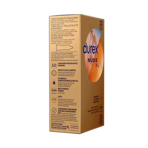 Durex Nude XL Box 10